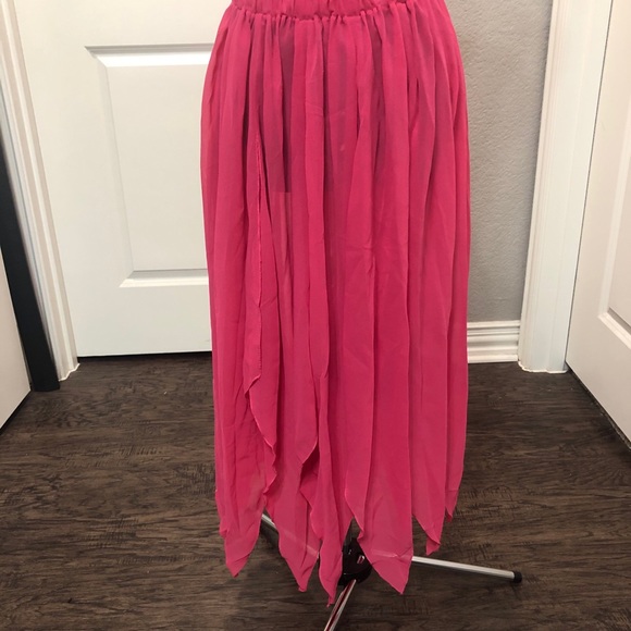 Hot Pink Ballerina Dance Skirt - Picture 2 of 6
